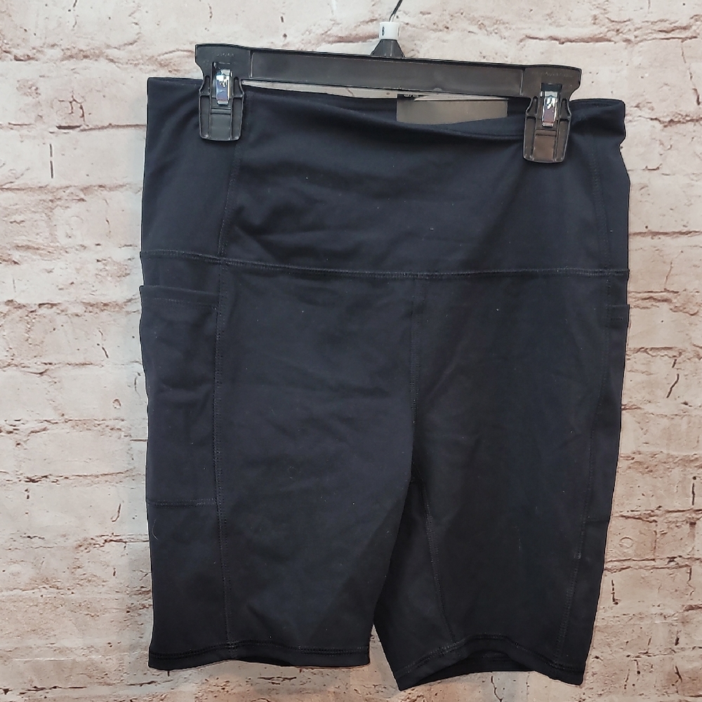 Rbx Black Women's Compression Gym  Shorts Small Nwt New